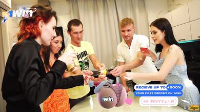 Swingers staged a Big Sex Orgy for the New Year!