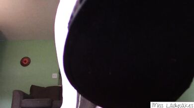 Unaware GIANTESS Teases, Licks and Squishes YOU POV