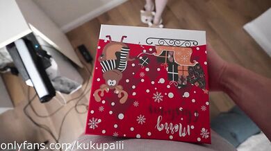 She received a Christmas creampie instead of a gift