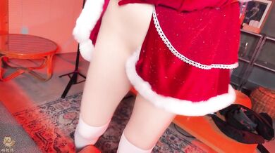 Hinata Hyuga costume Christmas Ver. Cosplay
