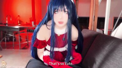 Hinata Hyuga costume Christmas Ver. Cosplay
