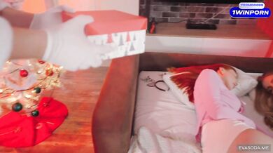Eva Soda & Dolly Rud. Unforgettable New Year's fuck with Santa