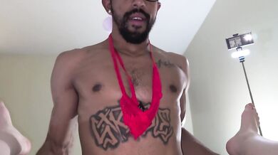 Ginger gave me a early gift of anal pt4
