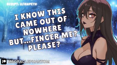 [F4M] Kissing your Goth Tomboy BF under the Mistletoe [Audio Porn] [Mutual Masterbation]