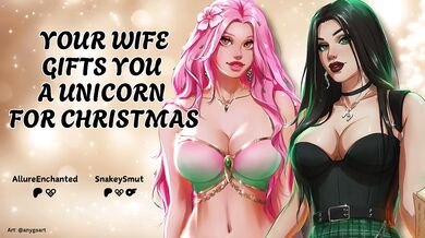 Your Wife Gifts You A Unicorn For Christmas - [FF4M] ASMR Audio Roleplay