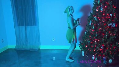 Lana Cohen | BUSTY xxxmas elf SLUT gets FACEFUCKED