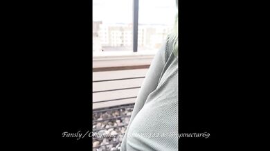 Stranger flashing on the hotel roof leads to BJ, rimming, and foot worship