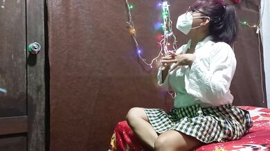 I VISITED HER AGAIN AND IT HAPPENED AGAIN!! SEX WITH MY STEP-DAUGHTER ON CHRISTMAS