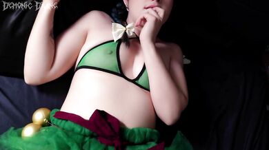 SANTA’S ELF CAUGHT — Trades her SEXY BODY For Your SILENCE!!! (POV)