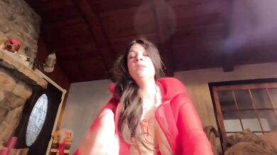 Intruder takes my throat and ass before husbands christmas party PART 1