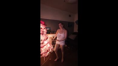Jemima marie shows me her christmas tree