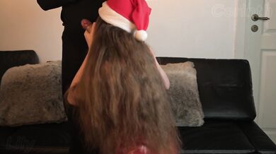 Mrs Santa uses loyal dark elf for cock pleasure when Santa is busy [Christmas contest, Lily Corinth]