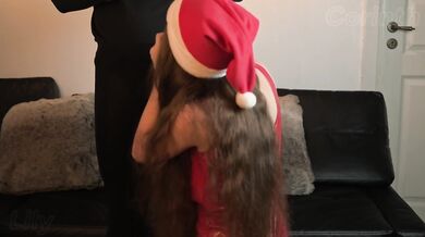 Mrs Santa uses loyal dark elf for cock pleasure when Santa is busy [Christmas contest, Lily Corinth]