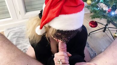 JOI - Christmas blowjob - Try to not Cum challenge