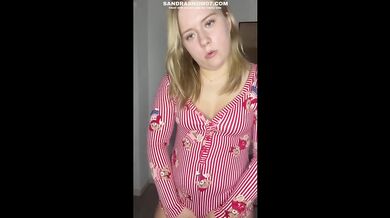 Horny 18yo Swedish Blonde Unwraps Your Orgasm Cum Only When I Say "God Jul" – Christmas Edging JOI