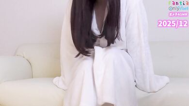 [ASMR] Watch me masturbate using a cotton swab [Situation Voice] Asian Big Tits