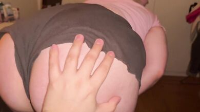 POV: Big Ass neighbour has VERY Wet holes! Anal Creampie
