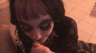 Sexy Ghost Girl Haunts my house and sucks my dick at 3am