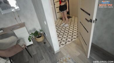 Cheerleader asks stepbrother to take her to class but he fucks her instead
