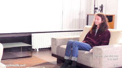 Psycologist part 3. Jeny Smith seduces and teases the guy