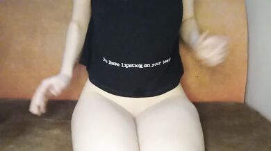 I'm without panties and... ready for your cock