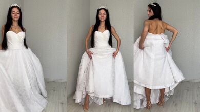 Bride Teases What’s Under the Dress