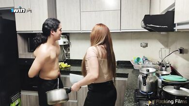 Fucking maid is humiliated and used by her boss's son