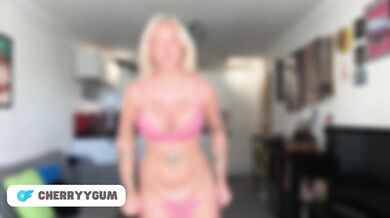 *NUDE* Bikini Try-on Haul British Teen with HUGE TITS