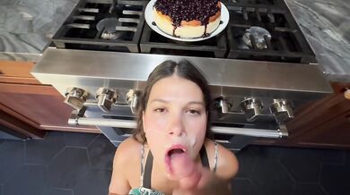 Why does she gag if she loves cum