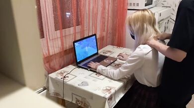 I didn't let my stepsister play on the computer after school