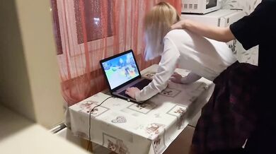 I didn't let my stepsister play on the computer after school