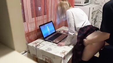I didn't let my stepsister play on the computer after school