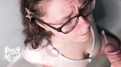 Daddy fills my free use mouth all day (Part 2)