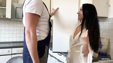 Eva loves to fuck stranger while her husband is at work