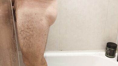 Cheating big tits wife in bathroom with lover