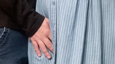 OMG!!! A Stranger Rubs His Dick On Me and Fingered My Pussy in The Subway