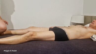 Stepmom Fucks Stepson in his bed until He Cum Inside