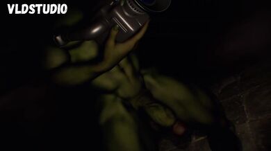 Demonic Debauchery & Orc's Fuck Two Whores Hard