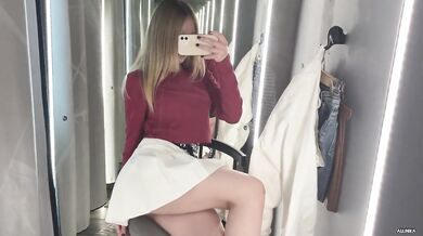 Didn't Buy Anything But Fucked In The Fitting Room.