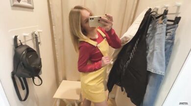 Didn't Buy Anything But Fucked In The Fitting Room.