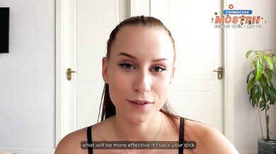 Tell me, please. Or maybe you want to fuck me?
