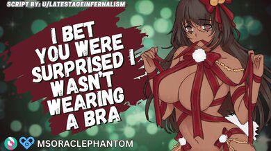 [F4M] Your Best Friend’s Tits and an Ugly Christmas Sweater