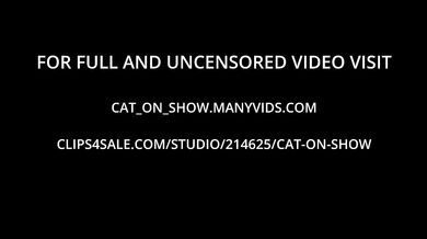 Transparent Chair Test Ride - Hairy pussy squirt with dildo (teaser)