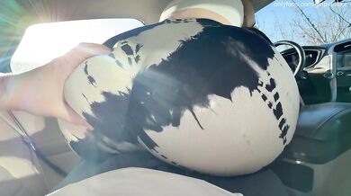 I let Stepbrother Touch My Big Tits and after Grinding on His Cock