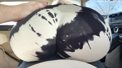 I let Stepbrother Touch My Big Tits and after Grinding on His Cock