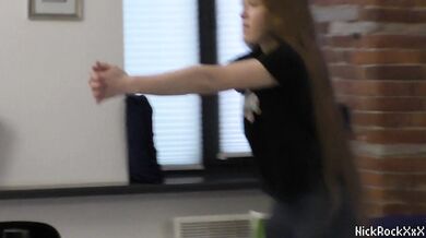 Fucked 18yo redhead neighbor Bobo Twik