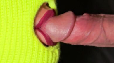 Epic pulsating dick in her mouth