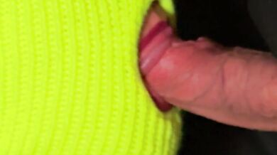 Epic pulsating dick in her mouth