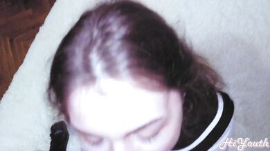 POV Blowjob From Russian Slutty Girlfriend Who Loves Swallow Cum
