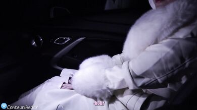 Greedily sucks dick in public in the car of a guy he sees for the first time